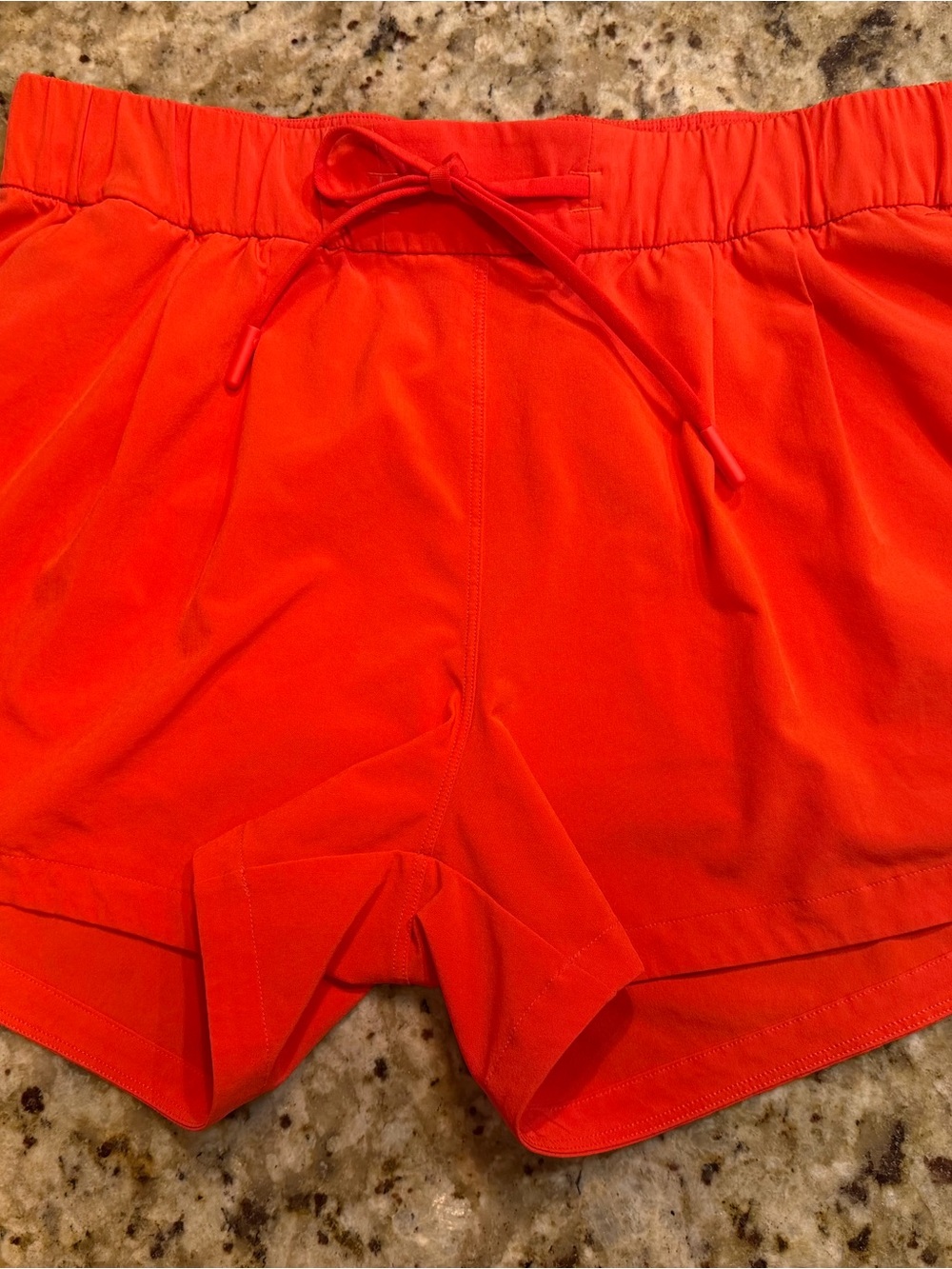 Lululemon Women’s Size 4 Bright Orange-Red Unlined Shorts 4